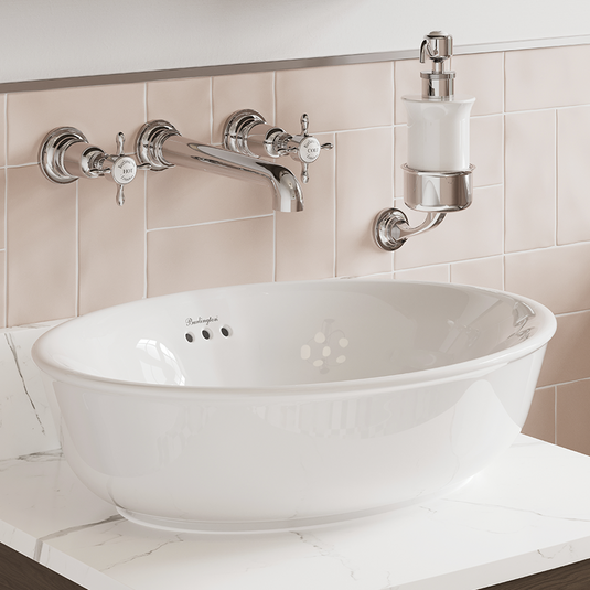 Burlington Guild Soap Dispenser Chrome | GU011C - Envy Bathrooms Ltd