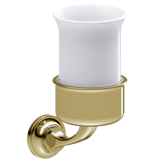 Burlington Guild Tumbler Holder Gold | GU003G - Envy Bathrooms Ltd