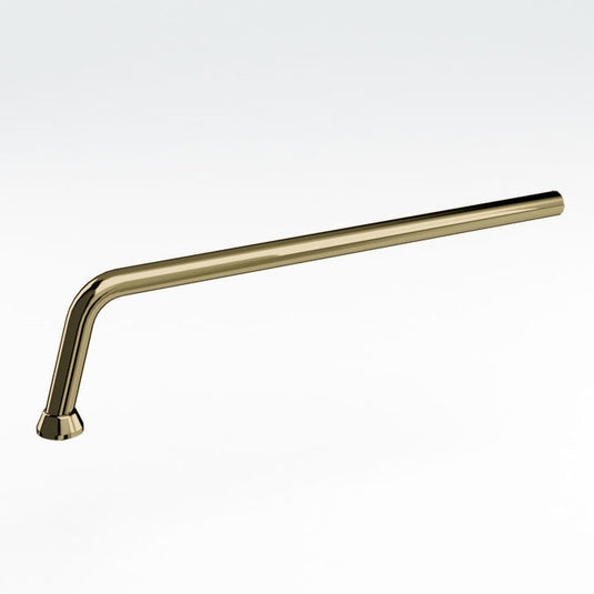 Burlington P-Trap Connection Pipe 40x872x220mm Gold | W21-GOLD - Envy Bathrooms Ltd