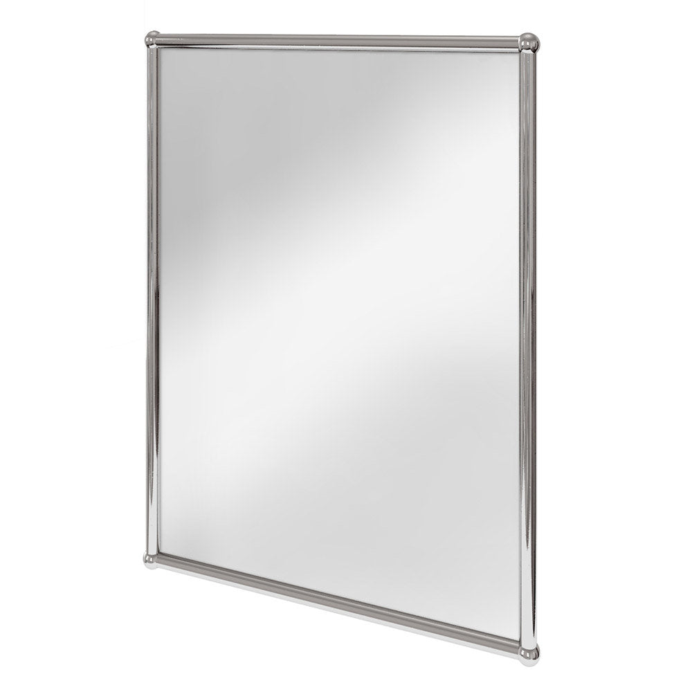 Burlington Rectangular Mirror with Chrome Frame | A11CHR | Victorian ...