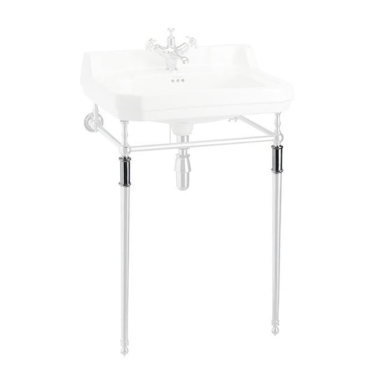 Burlington Regal Basin Stand Extension Kit Chrome | T62 - Envy Bathrooms Ltd
