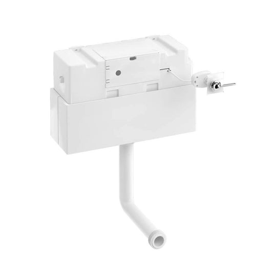 Burlington Riviera Concealed Cistern with Chrome Flush Lever | F6CC-RIVCP - Envy Bathrooms Ltd