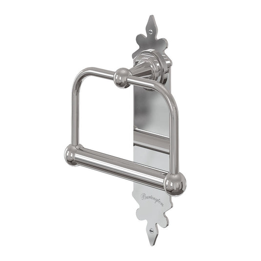 Burlington Spire Chrome Toilet Roll Holder | A45CHR - Envy Bathrooms Ltd