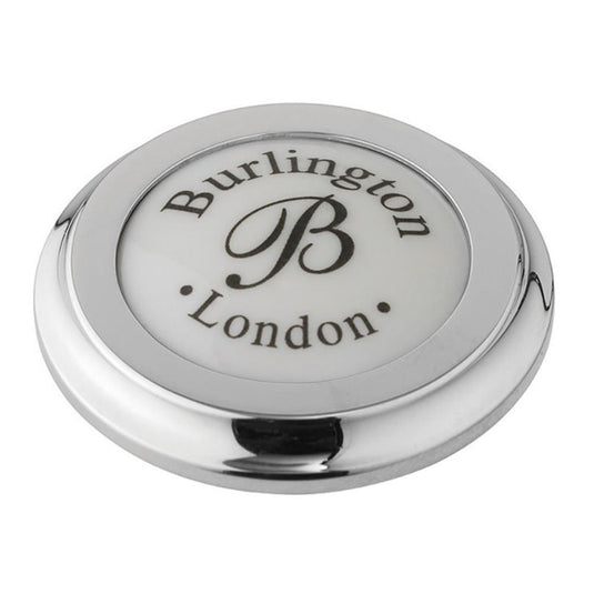 Burlington Tap Hole Stopper Chrome Plated Brass | A49CHR - Envy Bathrooms Ltd