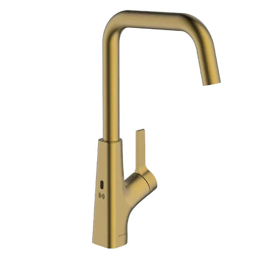 Clearwater Azia Sensor Monobloc Kitchen Sink Mixer Tap - Brushed Brass - AZL10BB - Envy Bathrooms Ltd
