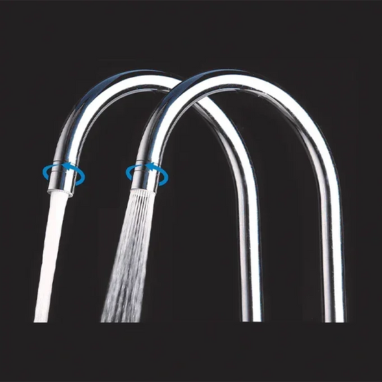 Clearwater Davina Dual Lever Twist & Spray Monobloc Kitchen Sink Mixer Tap - Chrome - DA20CP - Envy Bathrooms Ltd