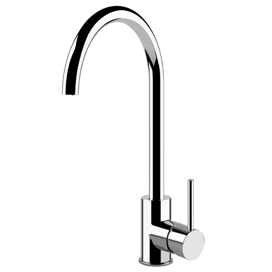 Clearwater Elara C Single Lever Monobloc Kitchen Sink Mixer Tap - Chrome - CW02590CP - Envy Bathrooms Ltd