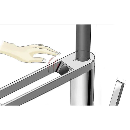 Clearwater Galex Filtered Water Pull Out Kitchen Sink Mixer Tap - Chrome - GAL20CP - Envy Bathrooms Ltd