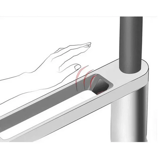 Clearwater Galex Pull Out Sensor Kitchen Sink Mixer Tap - Brushed Nickel - GAL10BN - Envy Bathrooms Ltd