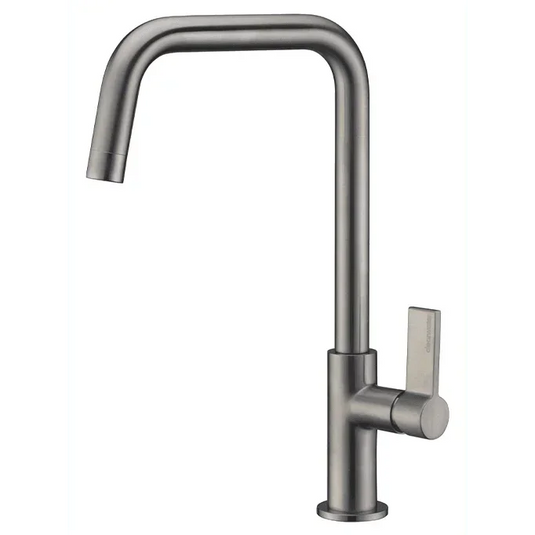 Clearwater Jovian U Single Lever Monobloc Kitchen Sink Mixer Tap - Brushed Nickel - JO3BN - Envy Bathrooms Ltd