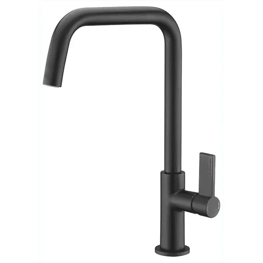 Clearwater Jovian U Single Lever Monobloc Kitchen Sink Mixer Tap - Matt Black - JO3MB - Envy Bathrooms Ltd