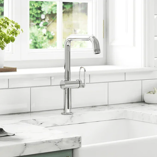 Clearwater Juno Single Lever Monobloc Kitchen Sink Mixer Tap - Chrome - JUL10CP - Envy Bathrooms Ltd