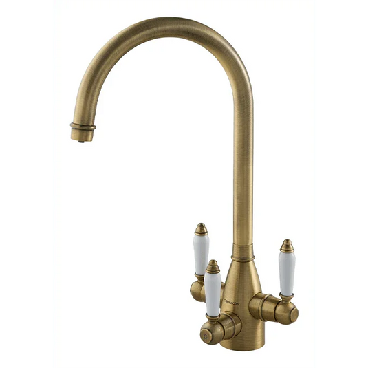 Clearwater Krypton Tri Spar C Filtered Water Kitchen Sink Mixer Tap - Brushed Bronze - KR2BZ - Envy Bathrooms Ltd