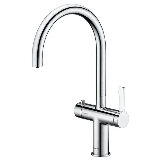 Clearwater Magus 3 3 in 1 C Spout Boiling Hot Water Kitchen Mixer Tap - Chrome - MAE2KCP - Envy Bathrooms Ltd