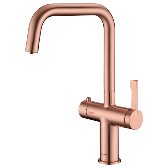 Clearwater Magus 3 3 in 1 U Spout Boiling Hot Water Kitchen Mixer Tap - Brushed Copper - MAE3KBC - Envy Bathrooms Ltd