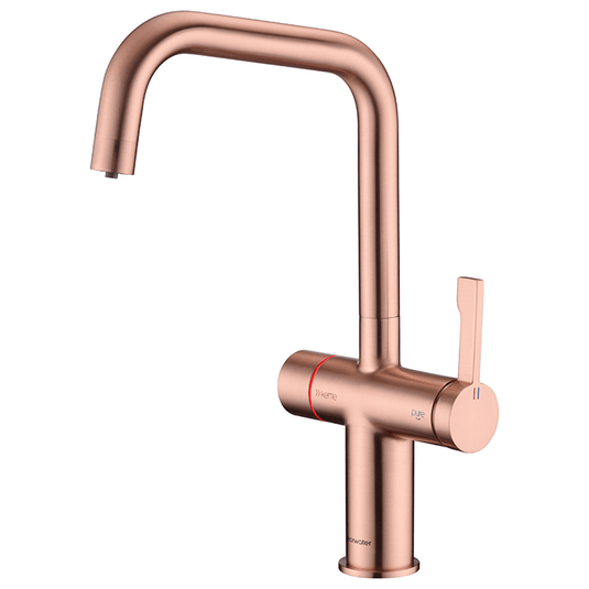 Clearwater Magus 4 4 in 1 U Spout Boiling Hot Water Kitchen Mixer Tap - Brushed Copper - MAE4BC - Envy Bathrooms Ltd
