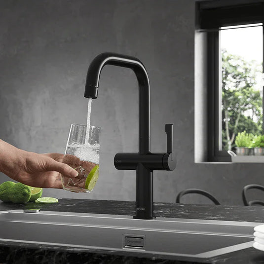 Clearwater Mariner Filtered Water Kitchen Sink Mixer Tap - Matt Black - MAL10MB - Envy Bathrooms Ltd