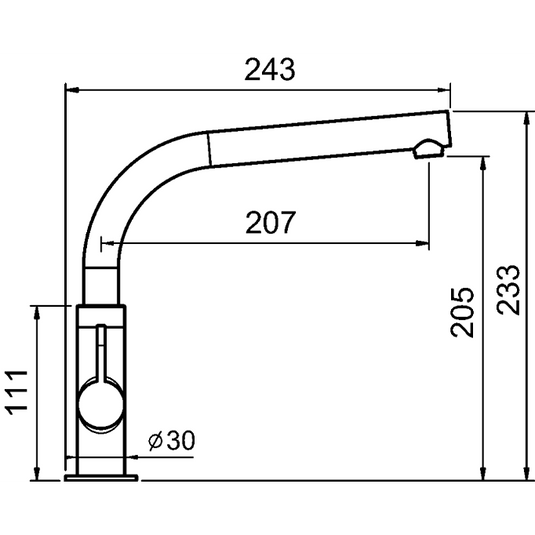 Clearwater Miram Twin Lever Croma Grey Monobloc Kitchen Sink Mixer Tap - Brushed Nickel - MIR2BNCR - Envy Bathrooms Ltd