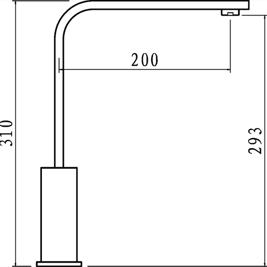 Clearwater Sheratan Single Lever Monobloc Kitchen Sink Mixer Tap - Chrome - SH2CP - Envy Bathrooms Ltd