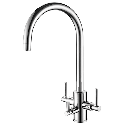 Clearwater Stella Tri Spar C Filtered Water Kitchen Sink Mixer Tap - Brushed Nickel - ST2BN - Envy Bathrooms Ltd