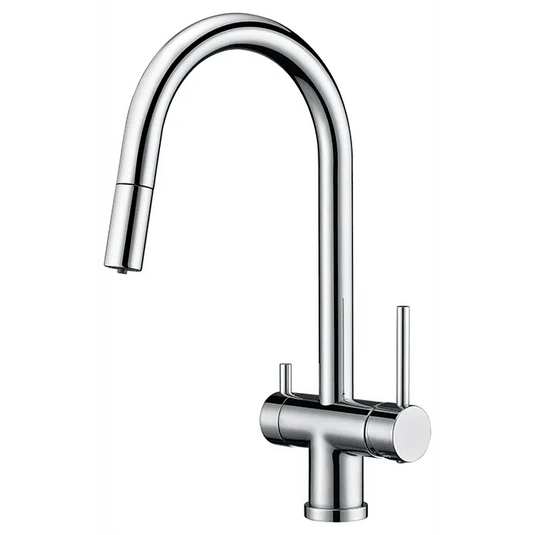 Clearwater Toledo Filtered Water Pull Out Kitchen Sink Mixer Tap - Chrome - TO2CP - Envy Bathrooms Ltd
