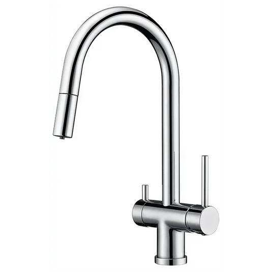 Clearwater Toledo Filtered Water Pull Out Kitchen Sink Mixer Tap - Chrome - TO2CP - Envy Bathrooms Ltd