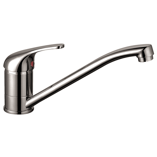 Clearwater Creta Breeam Single Lever Monobloc Kitchen Sink Mixer Tap - Brushed Nickel - 27113RBS