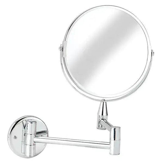 Croydex Britannia Small Round Magnifying Mirror - Chrome - Envy Bathrooms Ltd