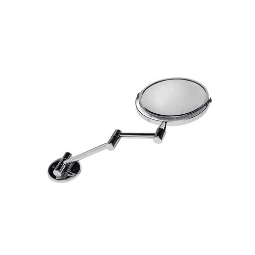 Croydex Britannia Small Round Magnifying Mirror - Chrome - Envy Bathrooms Ltd