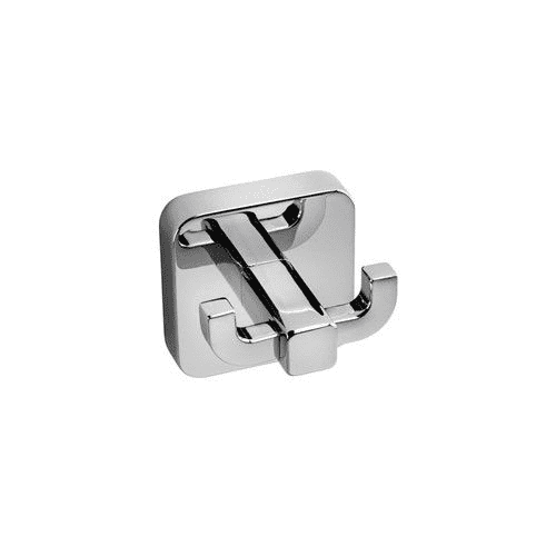 Croydex Camberwell Double Robe Hook - Chrome - Envy Bathrooms Ltd