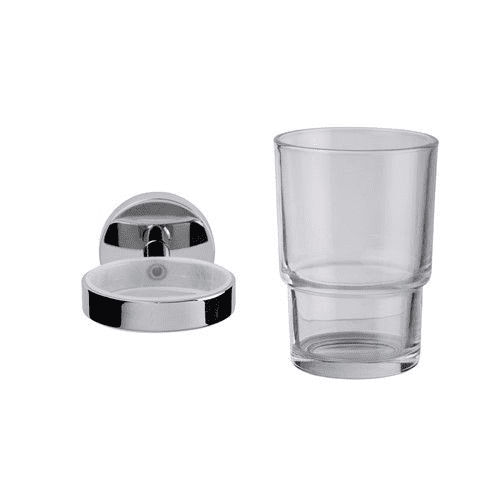 Croydex Epsom Tumbler & Holder - Chrome - Envy Bathrooms Ltd