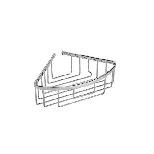 Croydex Slimline Aluminium Corner Basket - Envy Bathrooms Ltd
