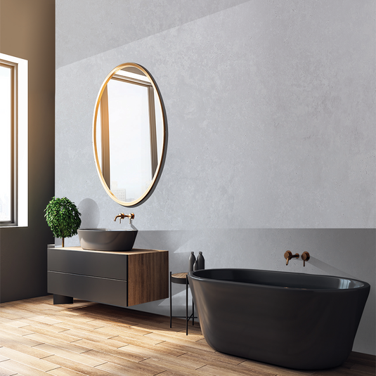 DuraPanel 3000 PVC Panel White Concrete Matt | 53.125 - Envy Bathrooms Ltd
