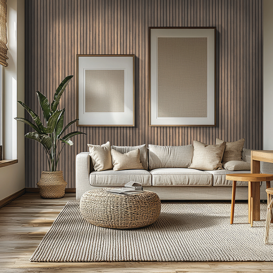 DuraPanel 5000 Feature Panel Duralock T&G 2420 x 1185 Brown Oak | 18.209 - Envy Bathrooms Ltd
