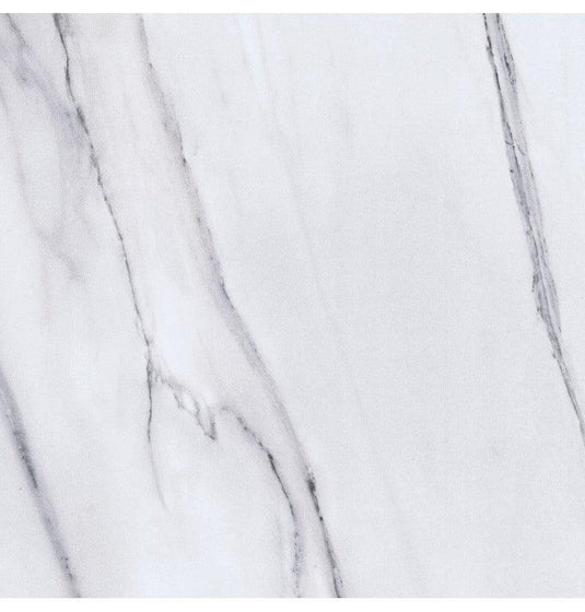 DuraPanel Natural Carrara Marble Square Edge - 2400 x 1200 - Envy Bathrooms Ltd