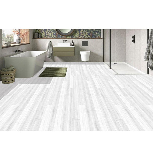 DuraPanel Plank Effect Click Flooring - White Oak - Envy Bathrooms Ltd