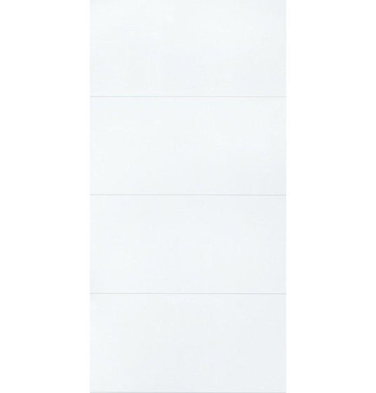 DuraPanel White Silk Gloss Tile Effect - Tongue & Groove - 2400 x 600 - Envy Bathrooms Ltd