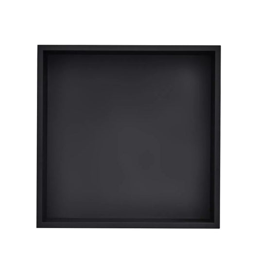 Eastbrook 300x300mm Shower Niche Matt Black | 52.711 - Envy Bathrooms Ltd
