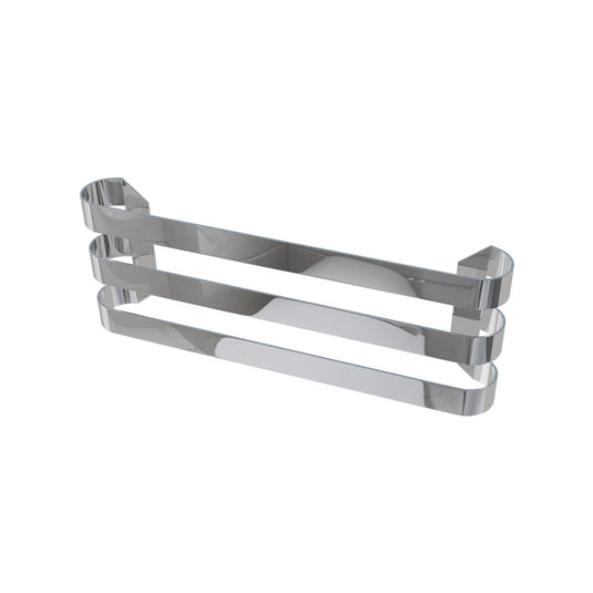 Eastbrook 470mm Curved Triple Towel Hanger Polished Stainless Steel | 101.0059