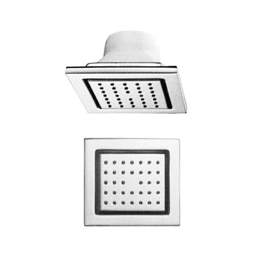 Eastbrook 5 Inch Concealed Square Body Jet Chrome | 78.0033