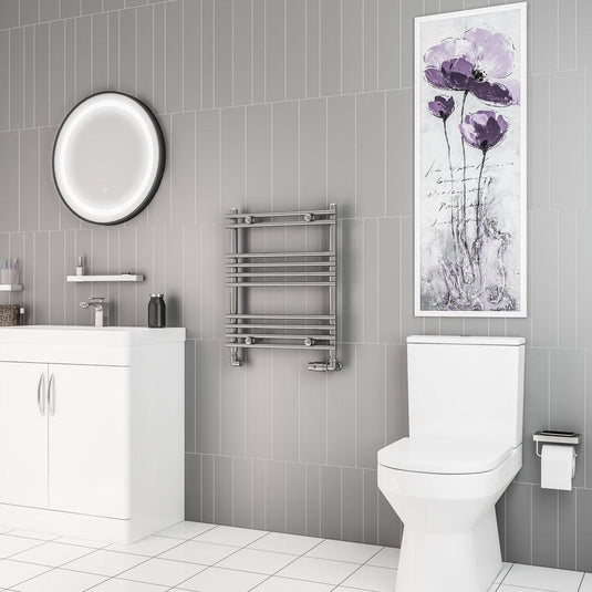 Eastbrook 600 x 500mm Tube on Tube Towel Rail Chrome | 41.0166
