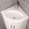 Eastbrook 600mm Cavone Corner Basin White | 36.4021