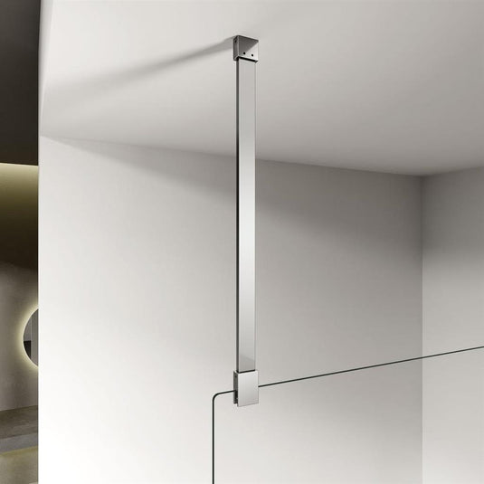 Eastbrook 8mm Walk In Ceiling Support Bar Chrome | 49.7079
