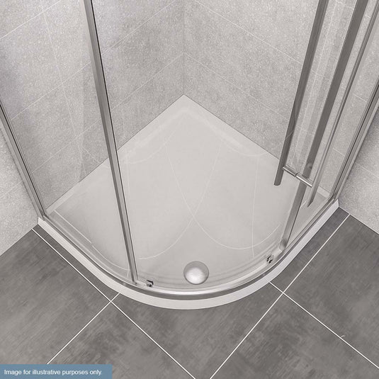 Eastbrook 90mm Mega Flow Shower Waste Matt Black | 48.1068