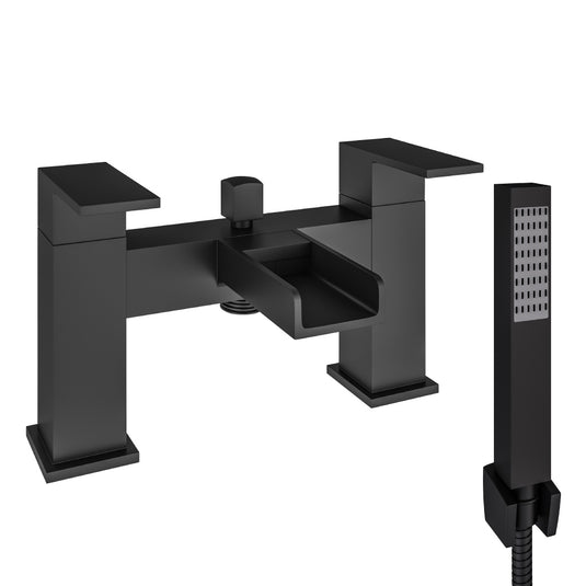 Eastbrook Abberton Bath Shower Mixer Tap with Handset Black | 79.1038