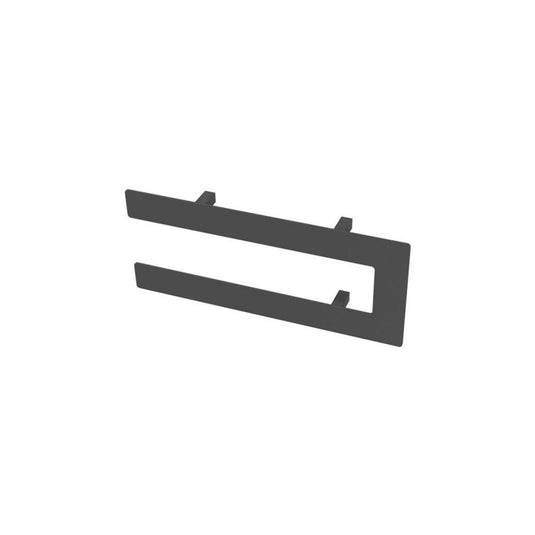 Eastbrook Addington Double Flat Style Towel Hanger 366mm Matt Anthracite | 91.0105