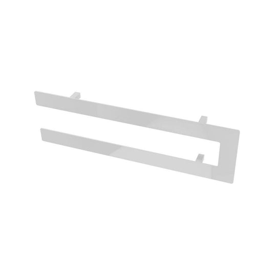 Eastbrook Addington Double Flat Style Towel Hanger 514mm Gloss White | 91.0102