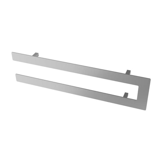 Eastbrook Addington Double Flat Style Towel Hanger 588mm Chrome | 91.0113