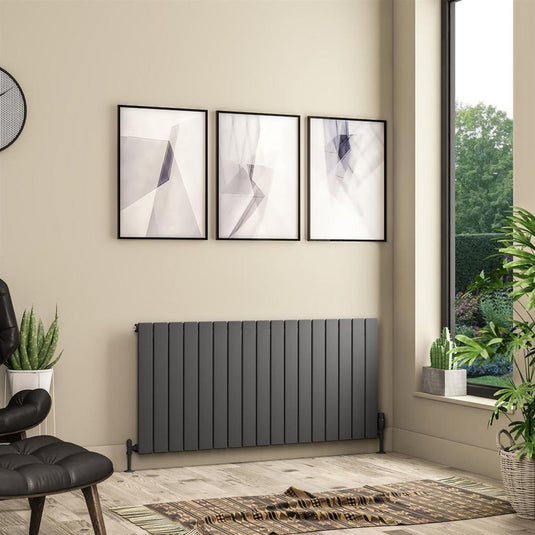 Eastbrook Addington II Radiator Type 10 600mm x 1262mm Matt Anthracite | 62.0137
