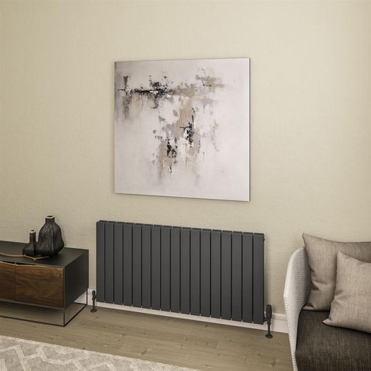 Eastbrook Addington II Radiator Type 20 600mm x 1262mm Matt Anthracite | 62.0229